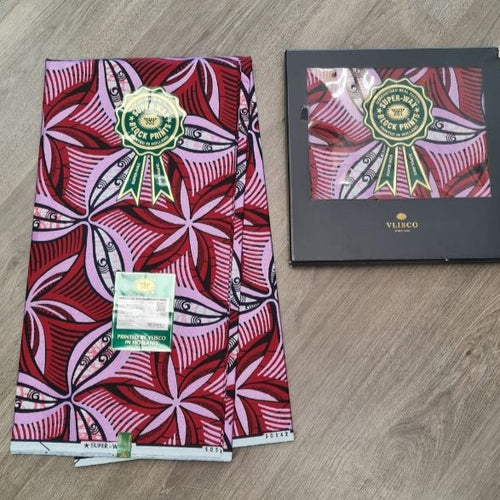 Vlisco Embellished Super Wax - 107