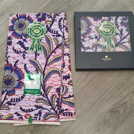 Vlisco Embellished Super Wax - 109